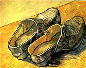 van Gogh a pair of clogs 1888