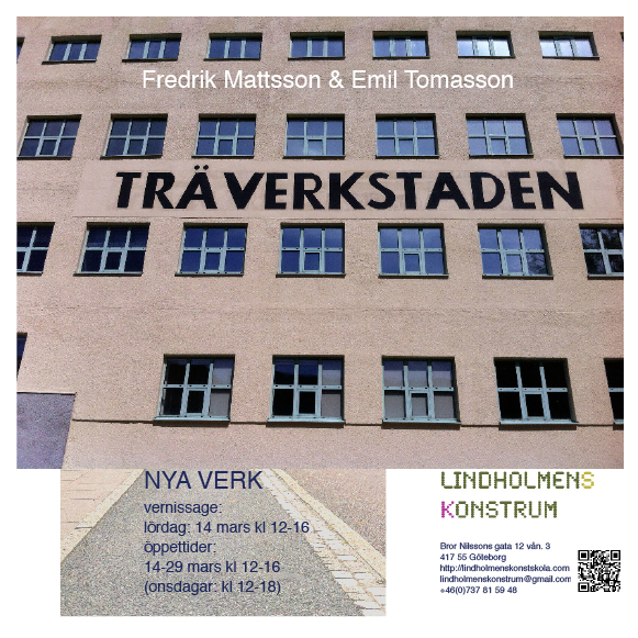 Fredrik Mattssons & Emil Tomassons vernissage 14 mars 2015