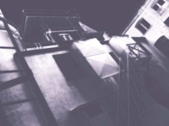 Hotell Kramer 2015 10 27 fullmåne över Rådhuset o Sofia flyttar idag